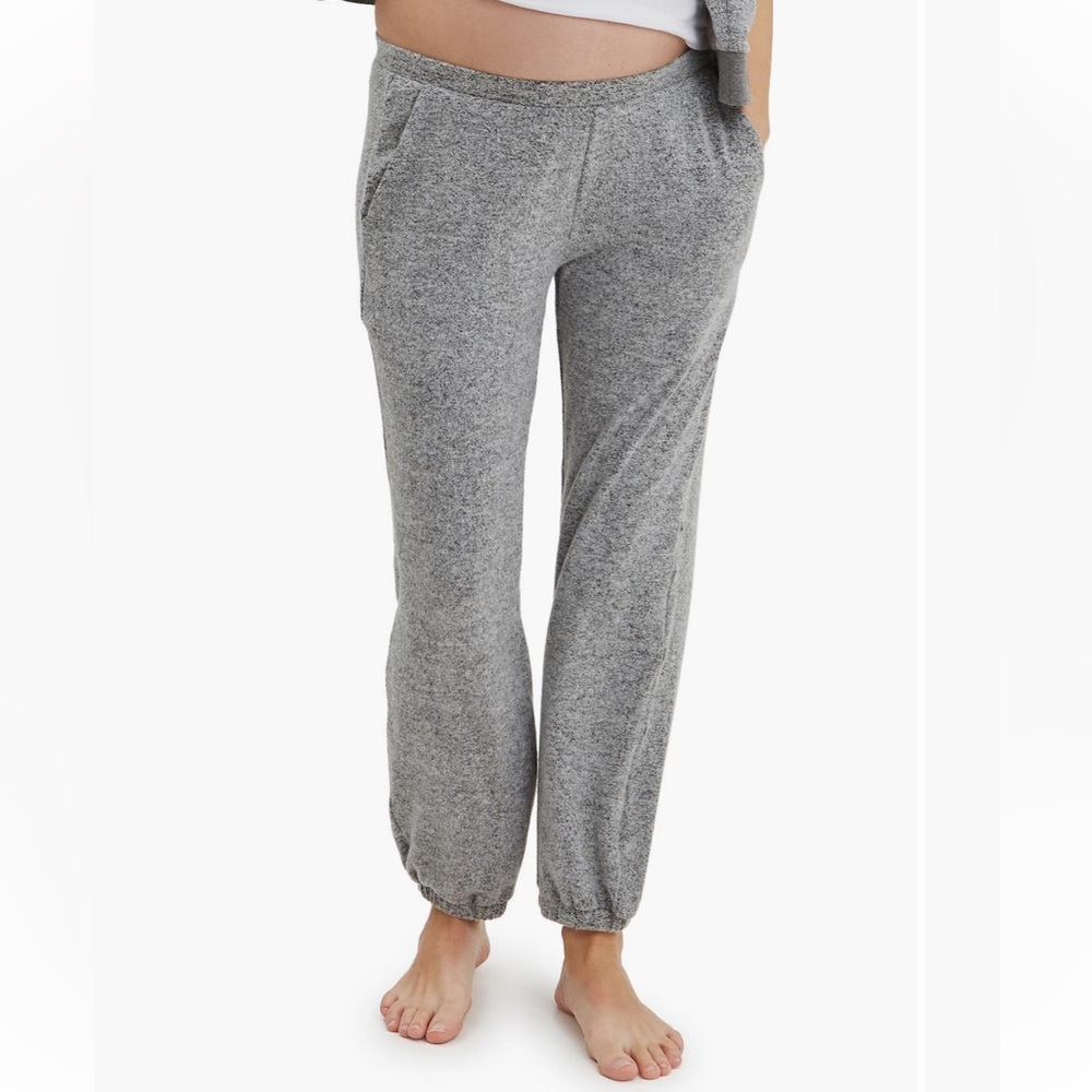 Nom Maternity Wren Lounge Joggers Grey Med